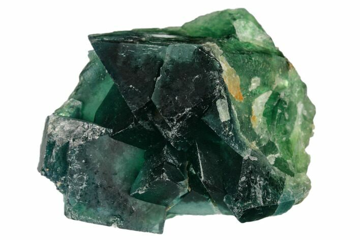 Green Fluorite Crystal Cluster - China #128583